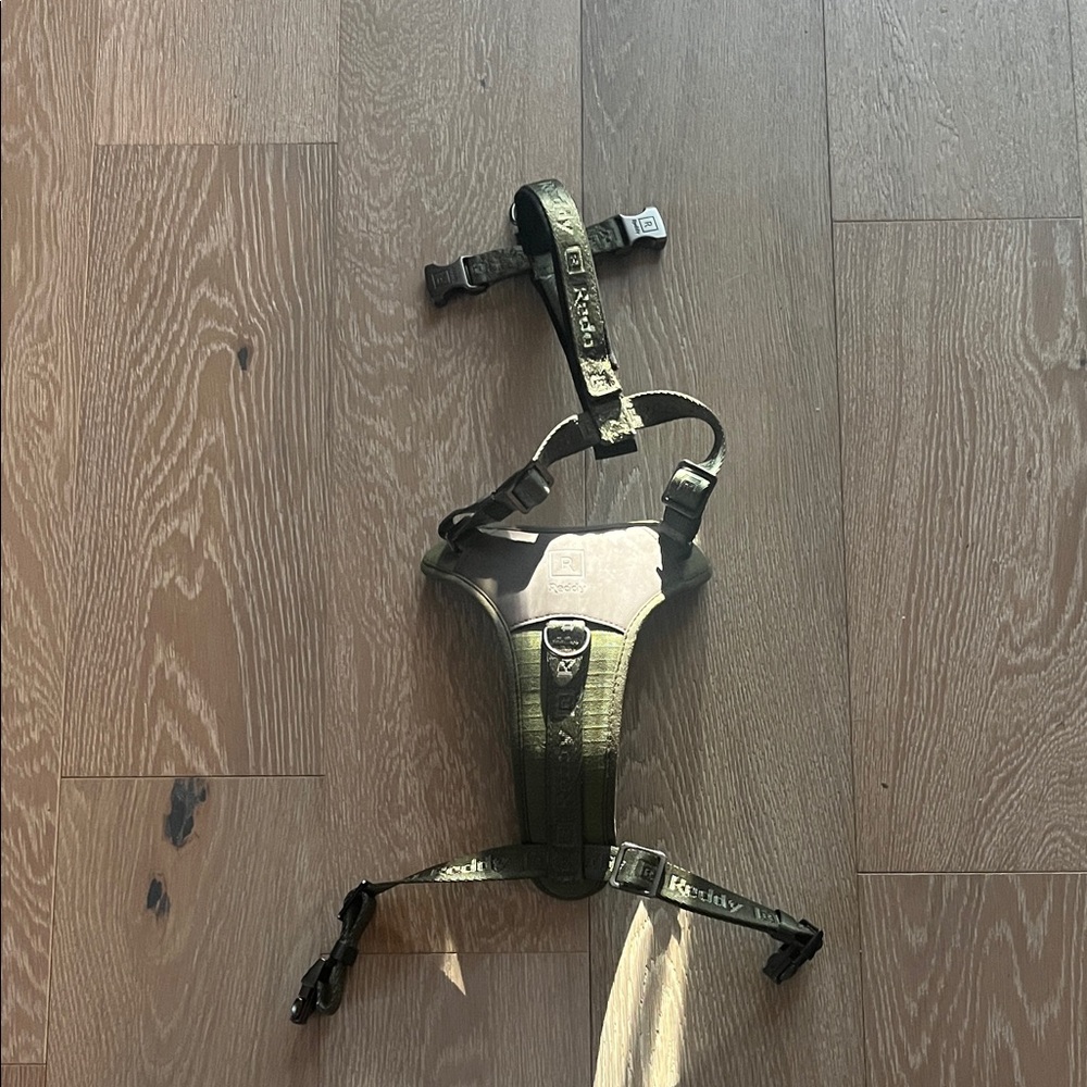 Freddy Olive and Brown Dog Harness